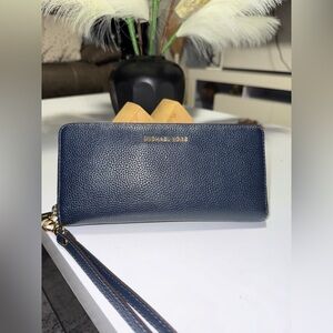 Michael Kors Navy Blue Wallet